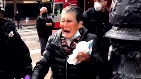 76-year-old Xiao Zhen Xie fought off an attacker who struck her on the street.
